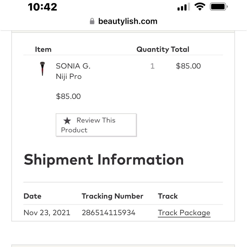 Sonia g bronzer brush